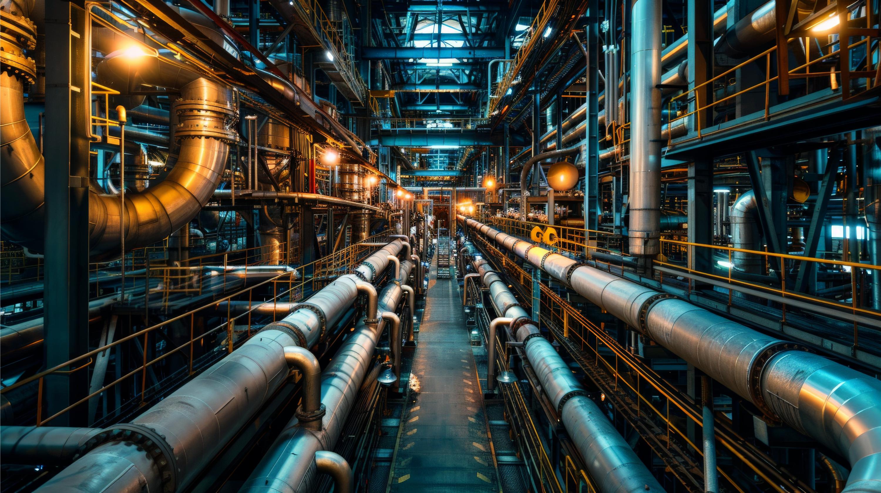 Retrofitted power plant equipment after upgrade by Scanlon team